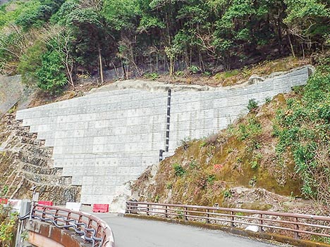 VERTICAL PANWALL 最大高実績 16.9m(1:0.0)熊本県内